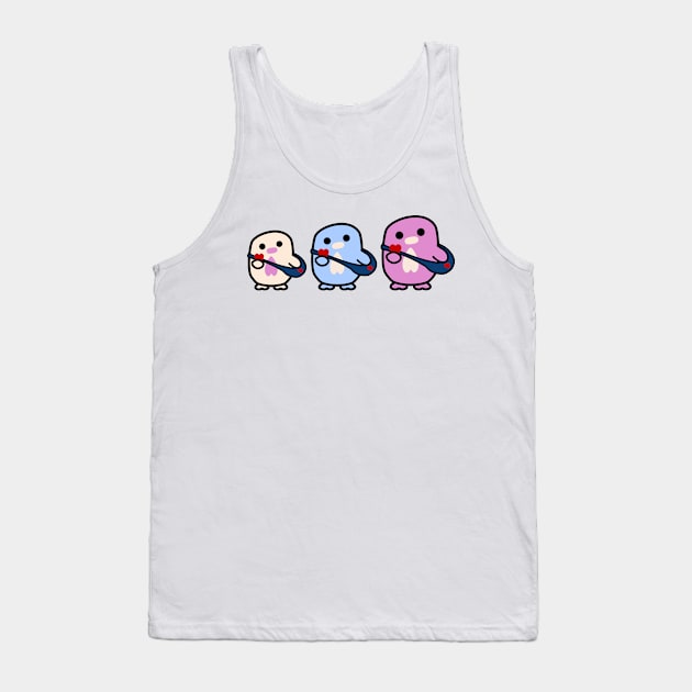 Three Chipis CHUMMY (Thoki, Poki & Wobble) (Spread Lubba) Tank Top by Village Values